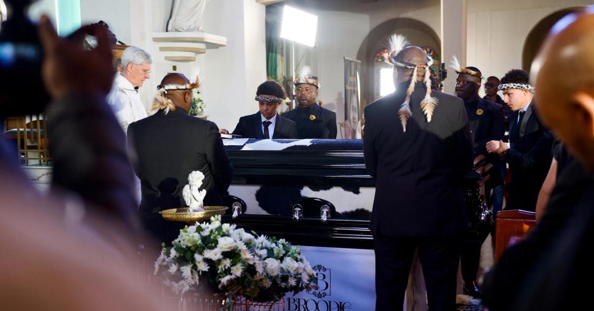 ‘Let’s fight for our home’: Tributes pour in at funeral of Warrick ‘DJ
