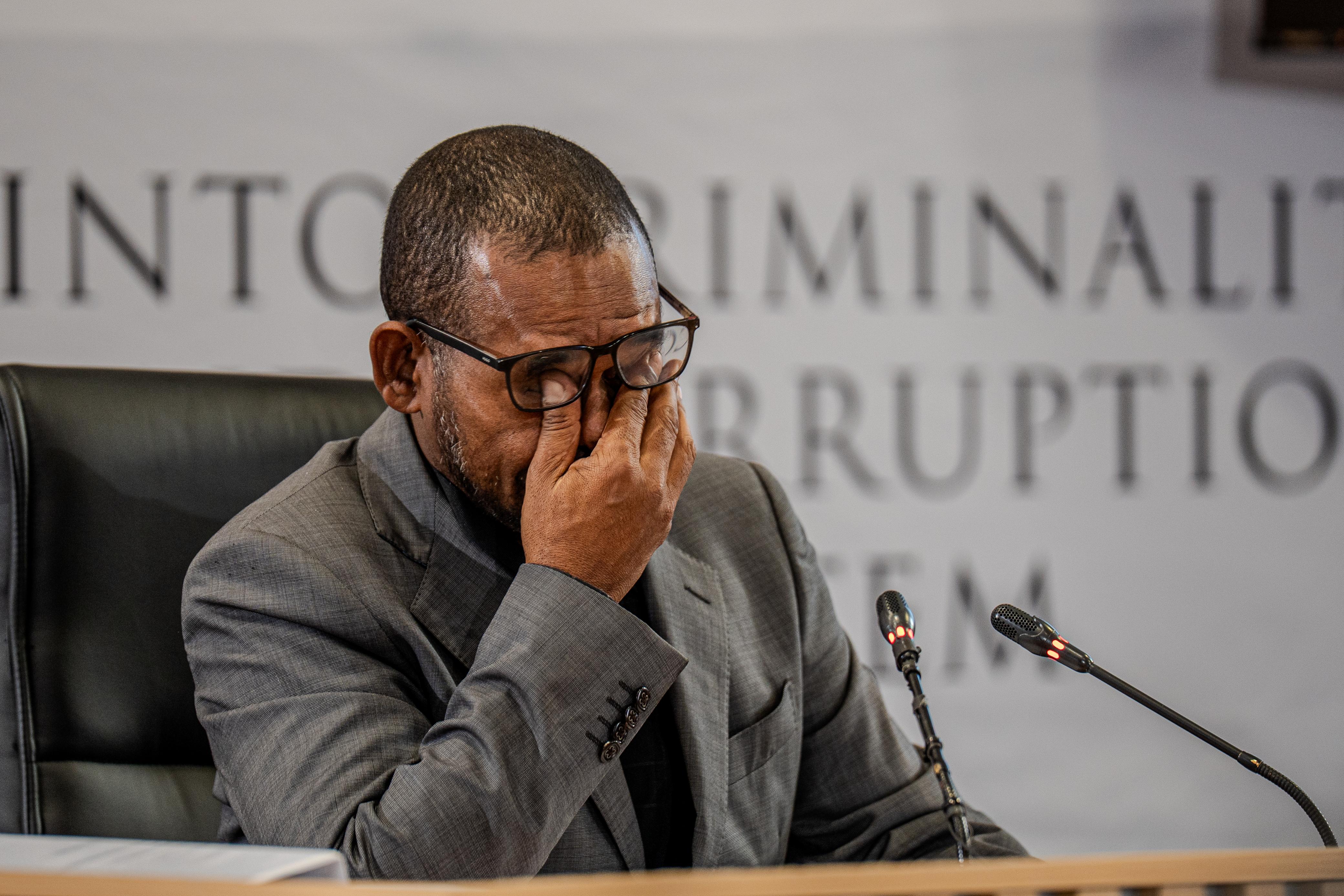 Fadiel Adams struggles to recall details contained in classified documents