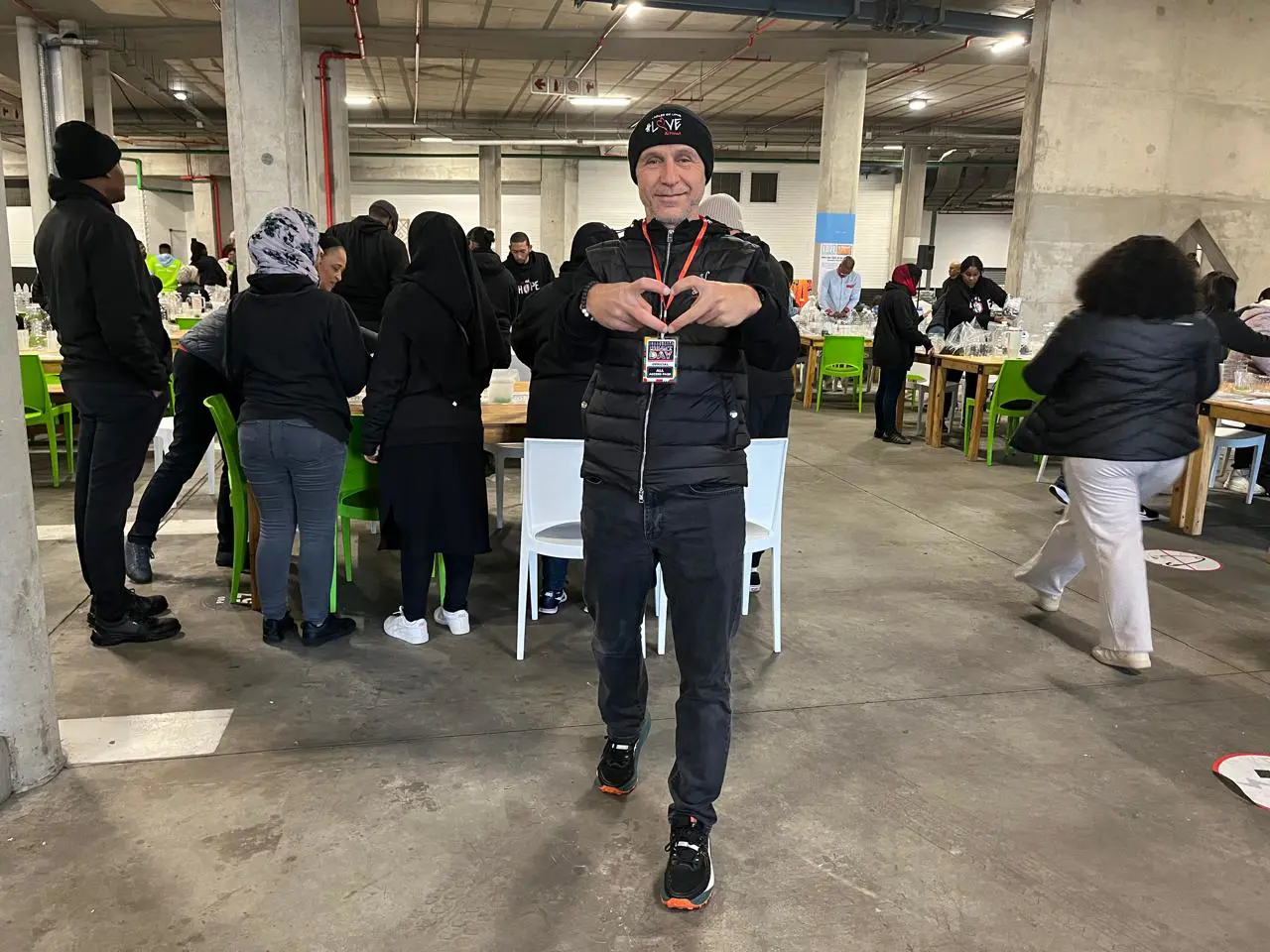 Ladles of Love's Danny Dilliberto at the Mandela Day event at the DHL Stadium in Cape Town on 18 July 2025. Picture: Lauren Isaacs/EWN Ladles of Love's Danny Dilliberto at the Mandela Day event at the DHL Stadium in Cape Town on 18 July 2025. Picture: Lauren Isaacs/EWN