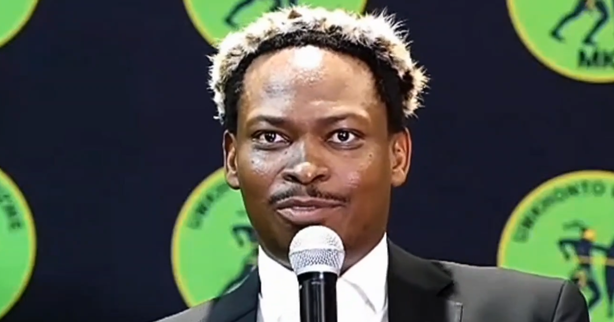 MK Party names Bongani Baloyi as Johannesburg mayoral candidate