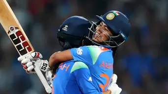 Record-breaking India upset Australia to reach World Cup final Record-breaking India upset Australia to reach World Cup final