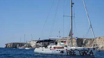 SAns on Global Sumud Flotilla say they'll see journey through despite Israeli intimidation SAns on Global Sumud Flotilla say they'll see journey through despite Israeli intimidation