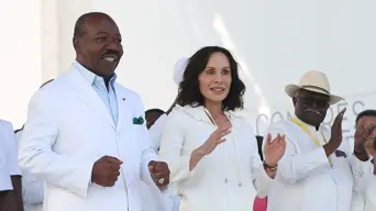 Gabon ex-leader's wife, son will not return to Libreville for trial Gabon ex-leader's wife, son will not return to Libreville for trial