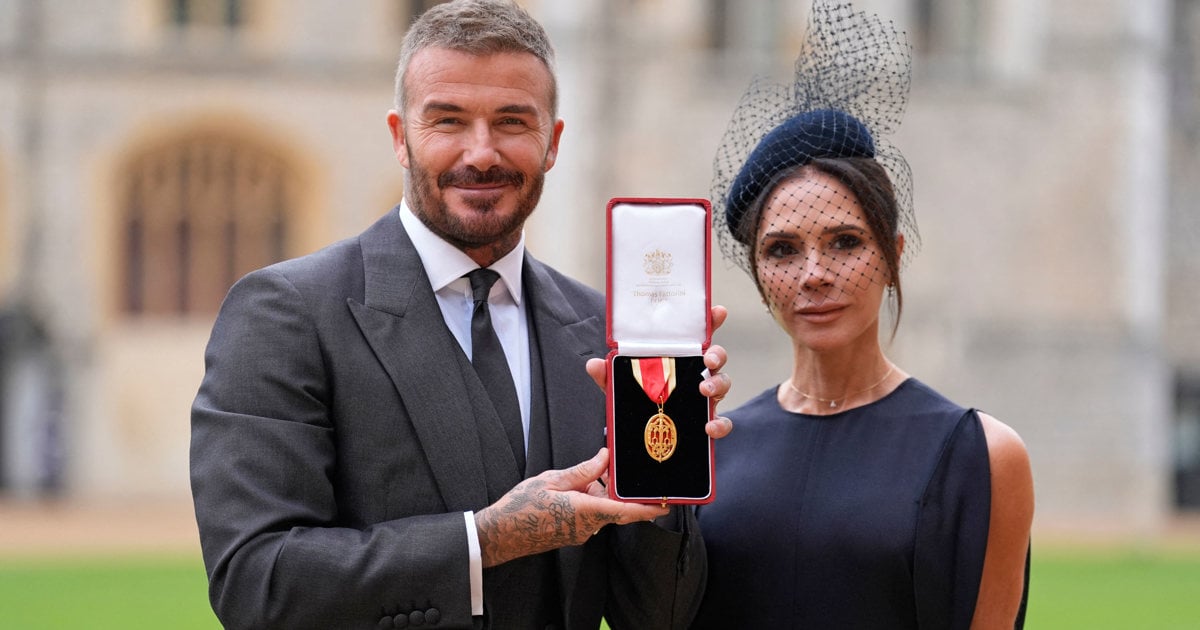 Football star David Beckham hails knighthood as 'proudest moment'