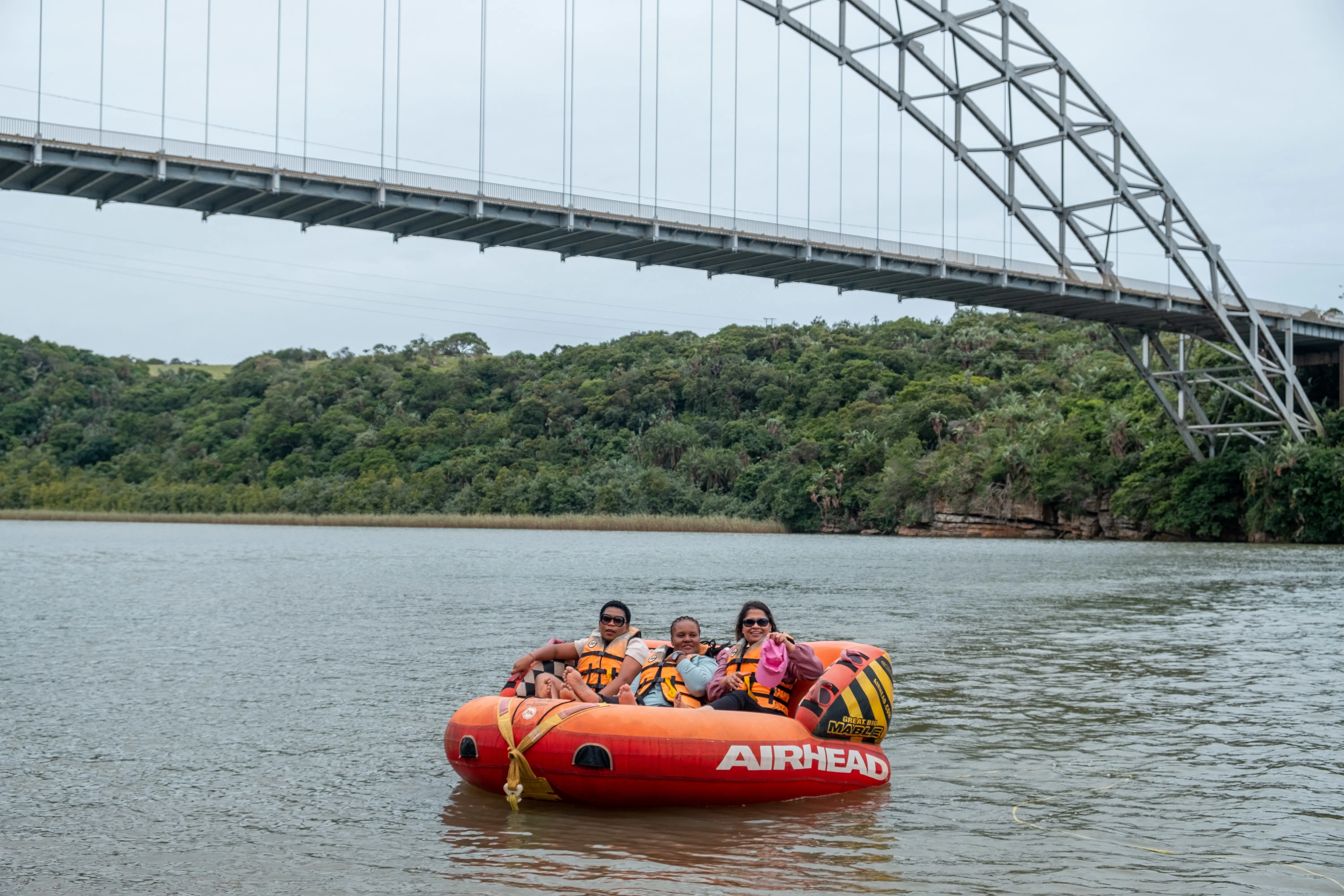Travellers enjoying water adventure activities on the South Coast of KZN Travellers enjoying water adventure activities on the South Coast of KZN
