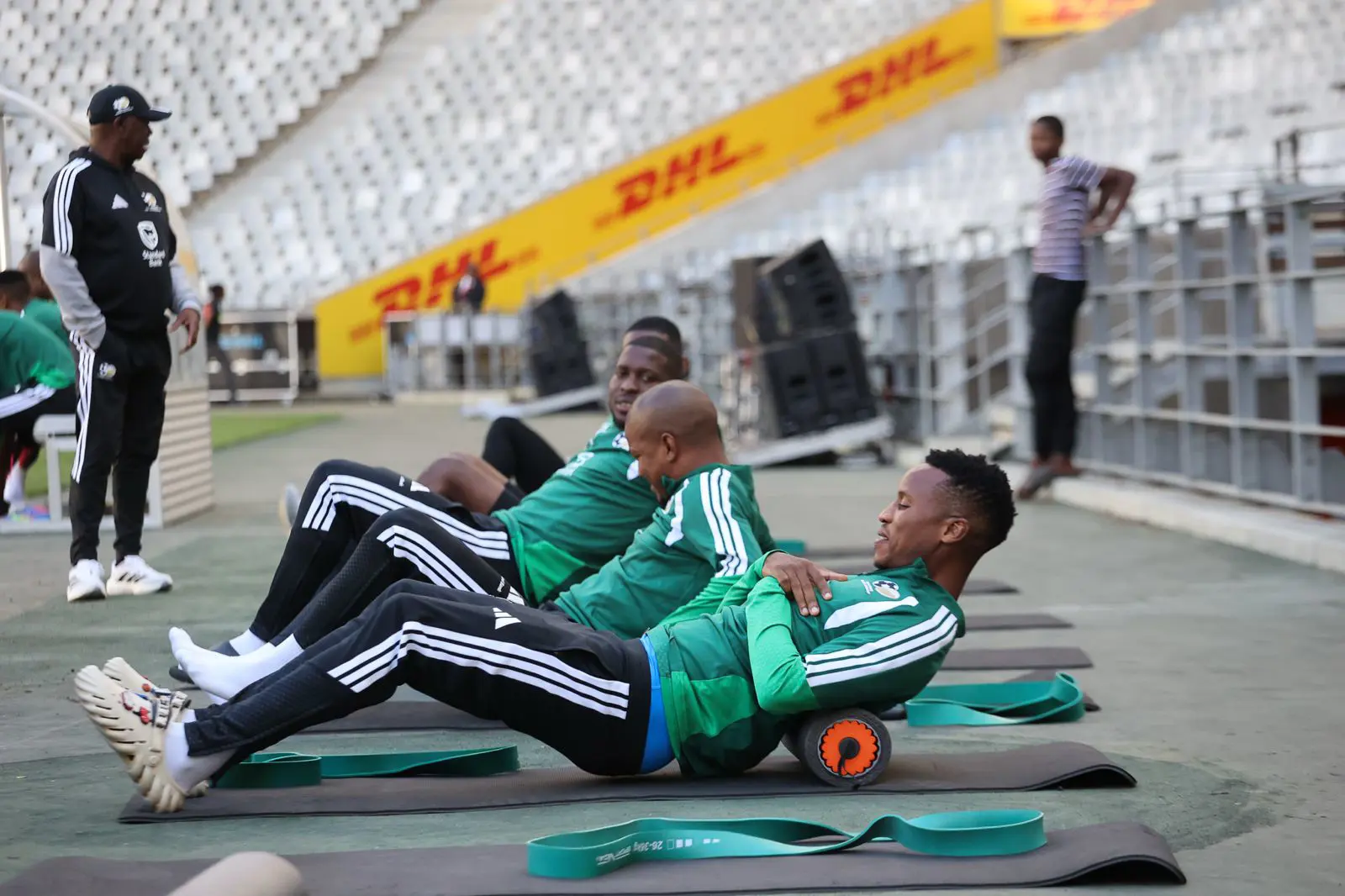 Bafana Bafana are practising ahead of Tuesday’s game with Panama at the Cape Town Stadium, Western Cape. 30 March 2026. Picture: Alaister Russell/EWN Bafana Bafana are practising ahead of Tuesday’s game with Panama at the Cape Town Stadium, Western Cape. 30 March 2026. Picture: Alaister Russell/EWN