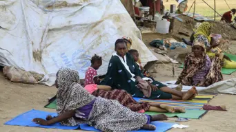Trapped, starving and afraid in besieged Sudan city Trapped, starving and afraid in besieged Sudan city