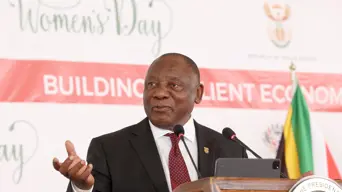 Ramaphosa: 'We cannot rest until we have achieved gender equality throughout society' Ramaphosa: 'We cannot rest until we have achieved gender equality throughout society'