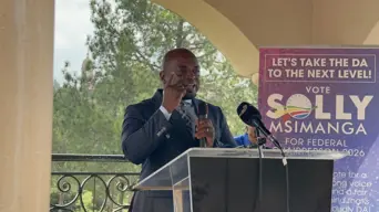 Msimanga officially vying for national leadership in the DA Msimanga officially vying for national leadership in the DA