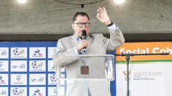 Danny Jordaan holds his ground at SAFA Danny Jordaan holds his ground at SAFA