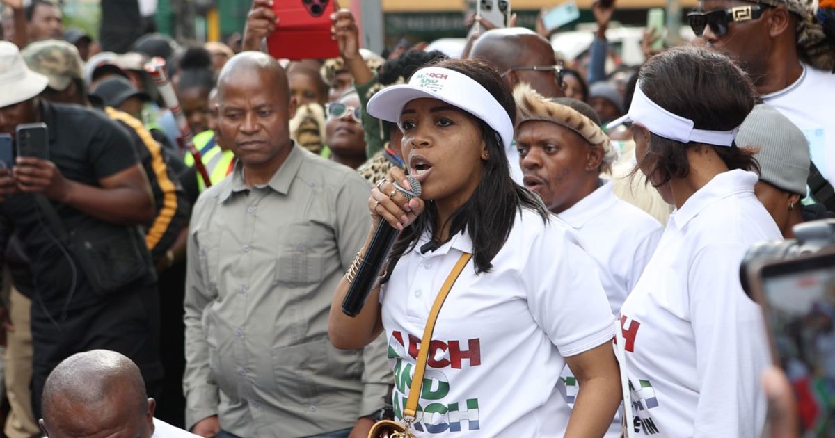 March and March says it has no intention of becoming a political party