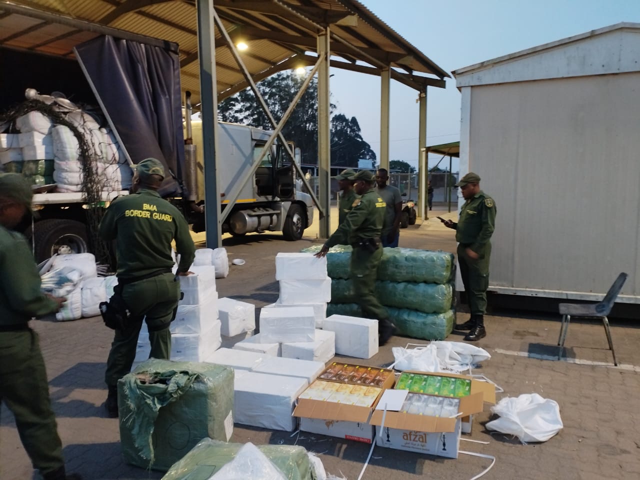 BMA Intercepts R2.8 Million in Counterfeit Goods at Kosi Bay Border, Two Arrested