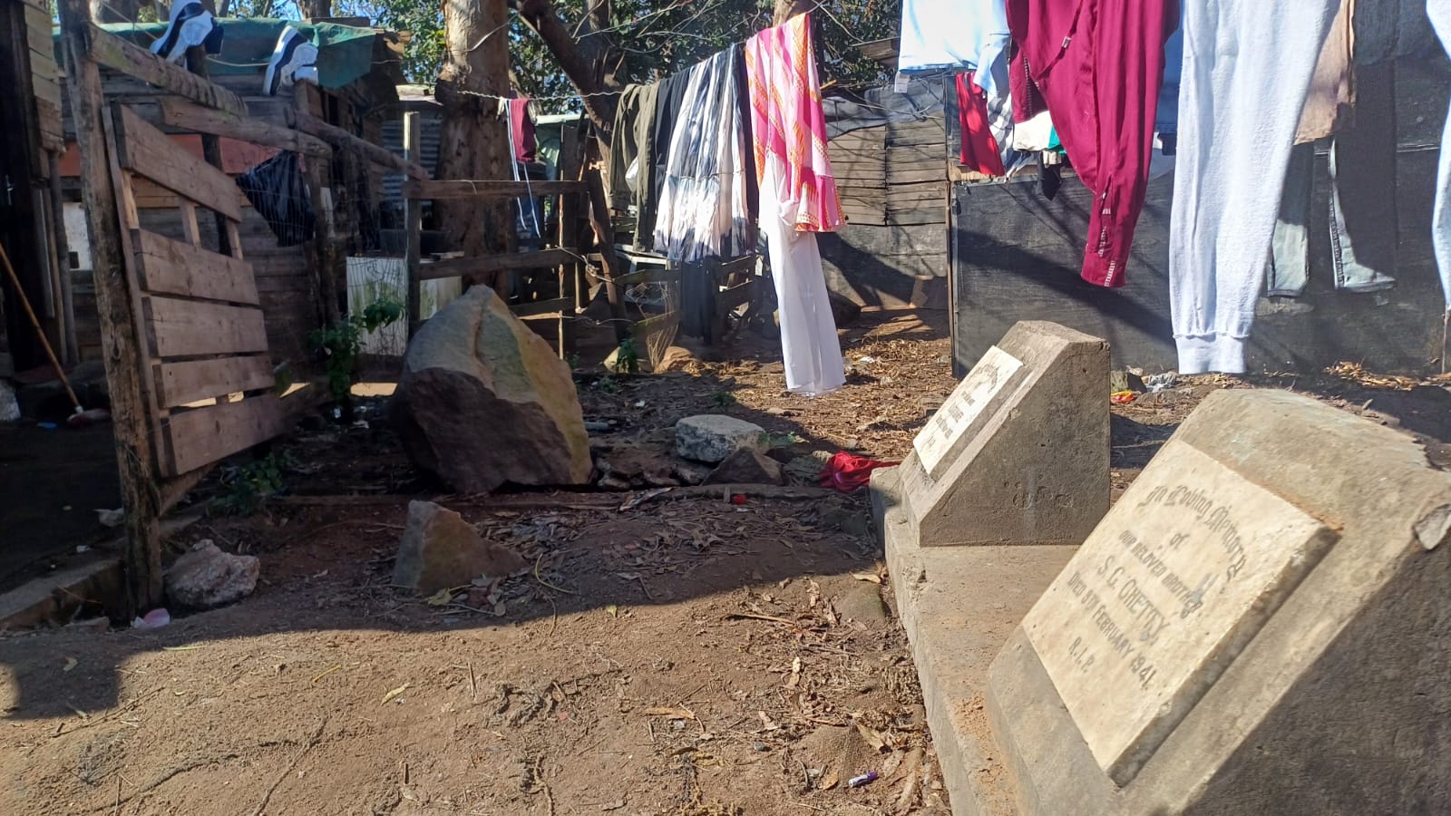 DHS Work being done to relocate people who built homes on Sea View