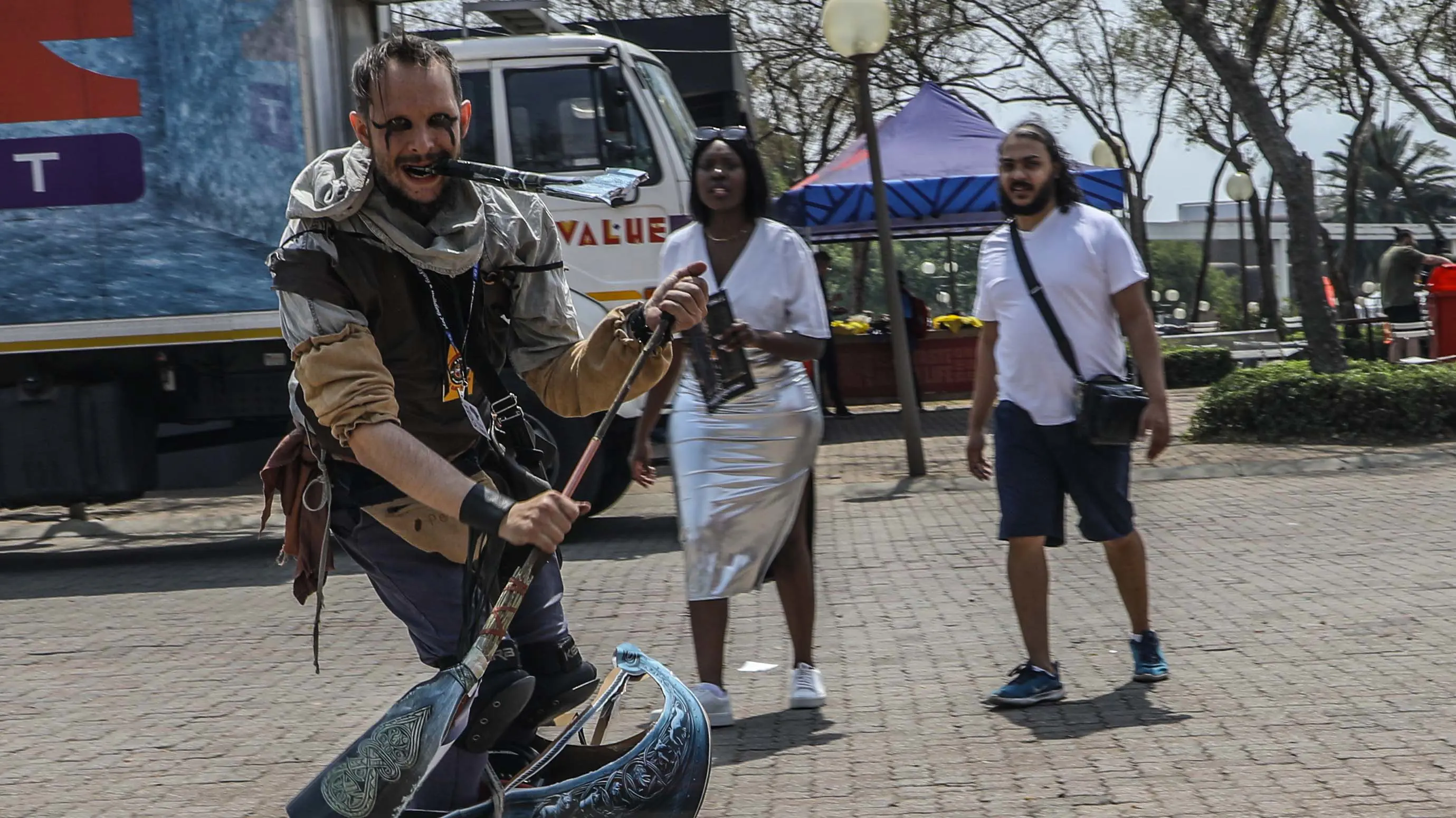 South Africa’s geeks transformed themselves into their alter egos at Comic Con Africa. Picture: Palesa Manaleng/ Eyewitness News. South Africa’s geeks transformed themselves into their alter egos at Comic Con Africa. Picture: Palesa Manaleng/ Eyewitness News.