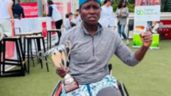 Wheelchair tennis ace Montjane bags singles & doubles titles in Spain Wheelchair tennis ace Montjane bags singles & doubles titles in Spain