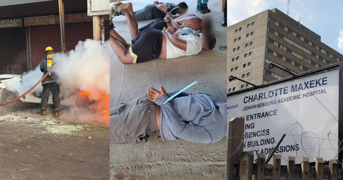 The day that was: Cars torched in Durban CBD, another Mandrax lab bust & Charlotte Maxeke Hospital repairs under scrutiny