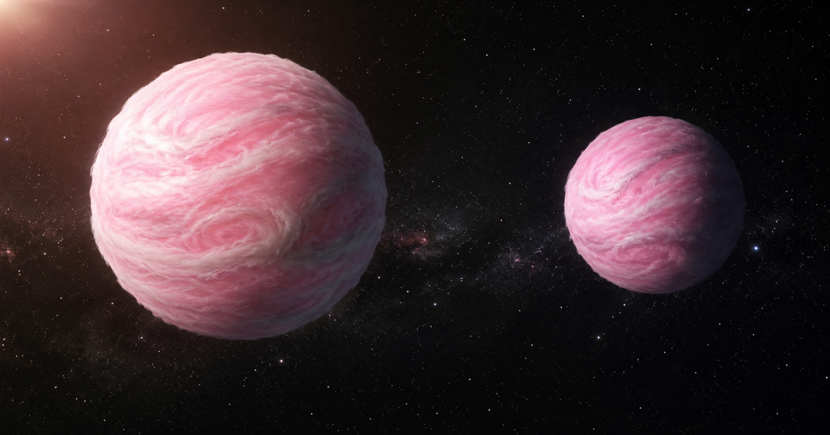Astronomers discover Jupiter-sized ‘super puff’ planets lighter than candy ...