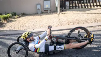 ‘Supa Piet’ Du Preez wins silver at Para-cycling World Championships ‘Supa Piet’ Du Preez wins silver at Para-cycling World Championships