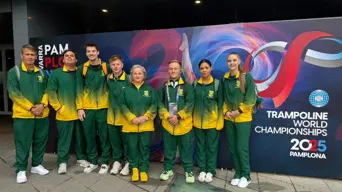 South Africa's gymnasts aim high at trampoline world championships South Africa's gymnasts aim high at trampoline world championships