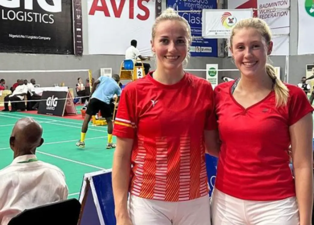 Deidré Laurens and her doubles partner Amy Ackerman are currently dominating Africa’s badminton scene as a team. Picture: deidrel95/Instagram. Deidré Laurens and her doubles partner Amy Ackerman are currently dominating Africa’s badminton scene as a team. Picture: deidrel95/Instagram.