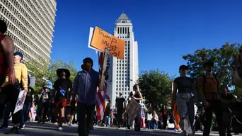 Protesters out in force for anti-Trump 'No Kings' rallies across US Protesters out in force for anti-Trump 'No Kings' rallies across US