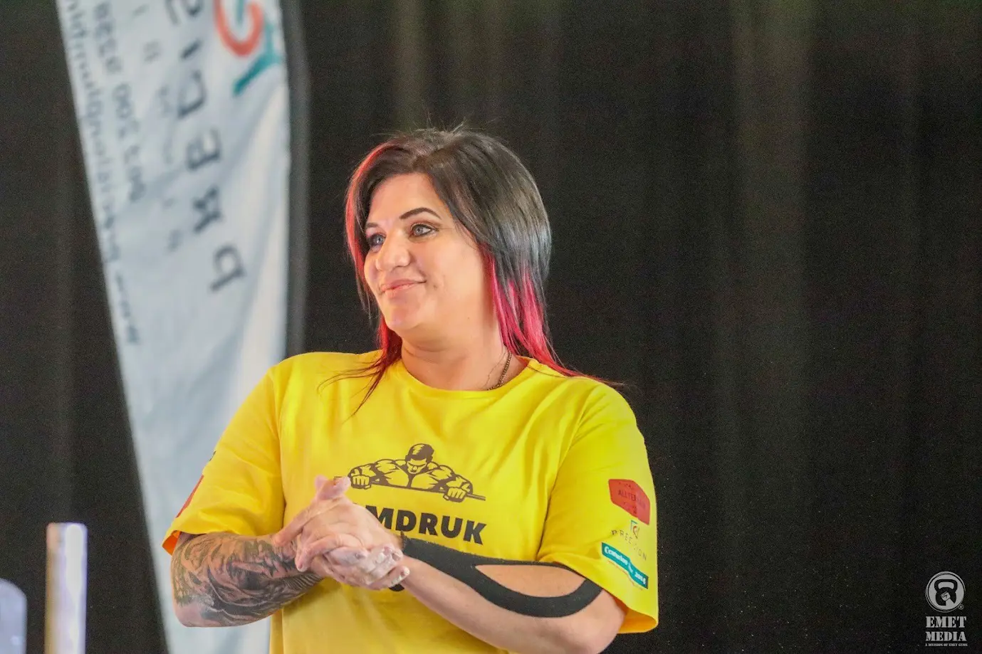 Arm-wrestling champion Natashja Meintjies. Picture: Supplied Arm-wrestling champion Natashja Meintjies. Picture: Supplied