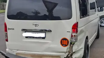 Three pupils injured in Elspark minibus taxi crash Three pupils injured in Elspark minibus taxi crash