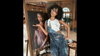 Tyla reveals she painted self-portrait in ‘ART’ music video Tyla reveals she painted self-portrait in ‘ART’ music video