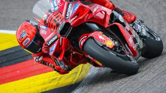 Bagnaia takes Czech MotoGP pole as Marquez crashes Bagnaia takes Czech MotoGP pole as Marquez crashes