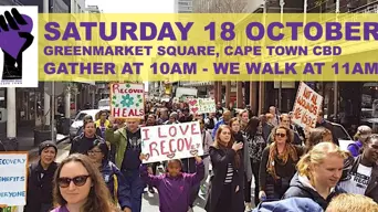 Recovery activists demand better support from Cape Town's local government Recovery activists demand better support from Cape Town's local government