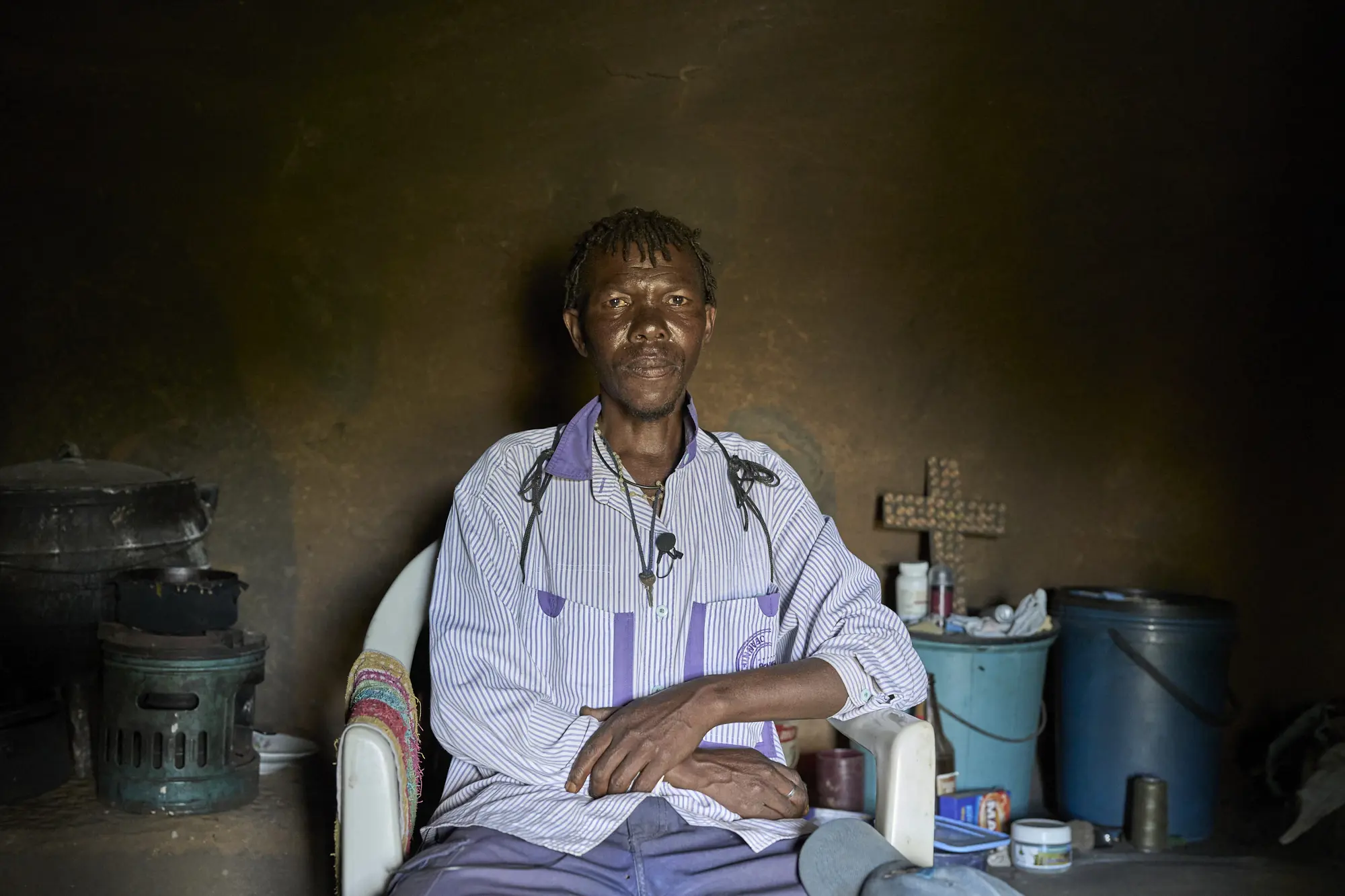 Ntefane Ntefane is the last resident of the Kome Caves. Photo: Barry Christianson/GroundUp Ntefane Ntefane is the last resident of the Kome Caves. Photo: Barry Christianson/GroundUp