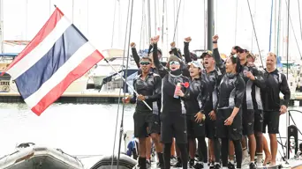 Thai queen wins SEA Games gold in sailing Thai queen wins SEA Games gold in sailing