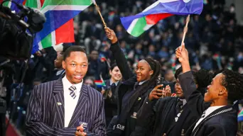 WATCH: SA's teen Olympic silver medallist returns to joyous welcome at school WATCH: SA's teen Olympic silver medallist returns to joyous welcome at school