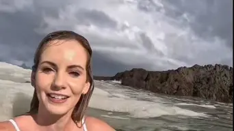 Cape Town woman debunks 'sewage' claims after foam swimming video goes viral Cape Town woman debunks 'sewage' claims after foam swimming video goes viral