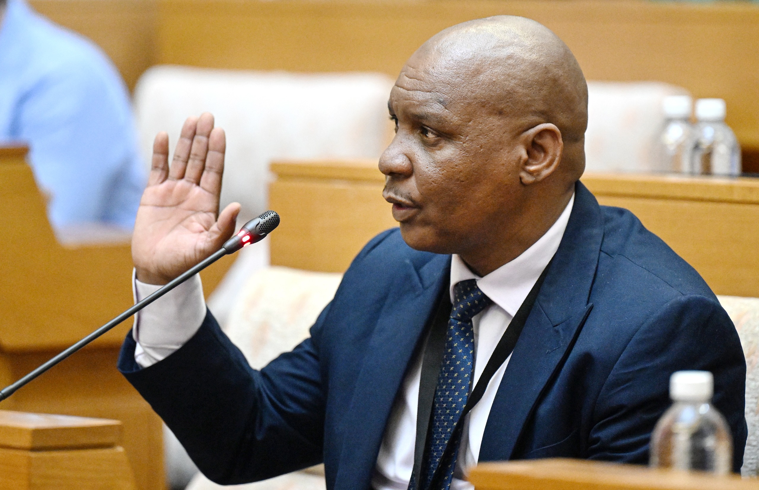 Cedric Nkabinde's testimony cut short as MPs probe contradictions