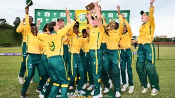 SA U19 women clinch youth T20 tri-series title in last-over thriller SA U19 women clinch youth T20 tri-series title in last-over thriller