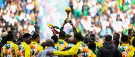 Senegal parade AFCON trophy at Stade de France, despite being stripped of title Senegal parade AFCON trophy at Stade de France, despite being stripped of title
