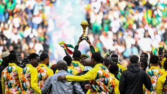 Senegal parade AFCON trophy at Stade de France, despite being stripped of title Senegal parade AFCON trophy at Stade de France, despite being stripped of title