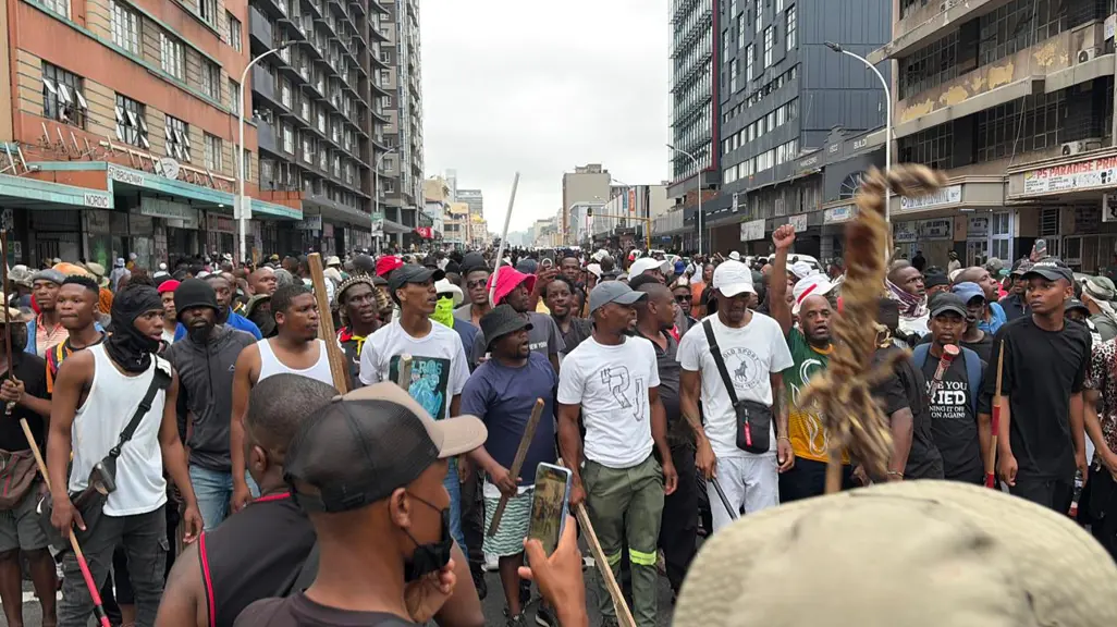 Anti-illegal immigration protesters vow to make Durban ungovernable