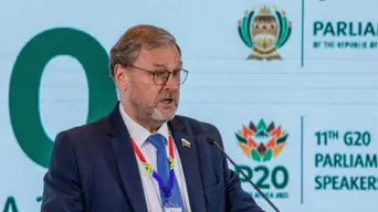 Russia says it's getting cold shoulder from Western countries at P20 summit Russia says it's getting cold shoulder from Western countries at P20 summit