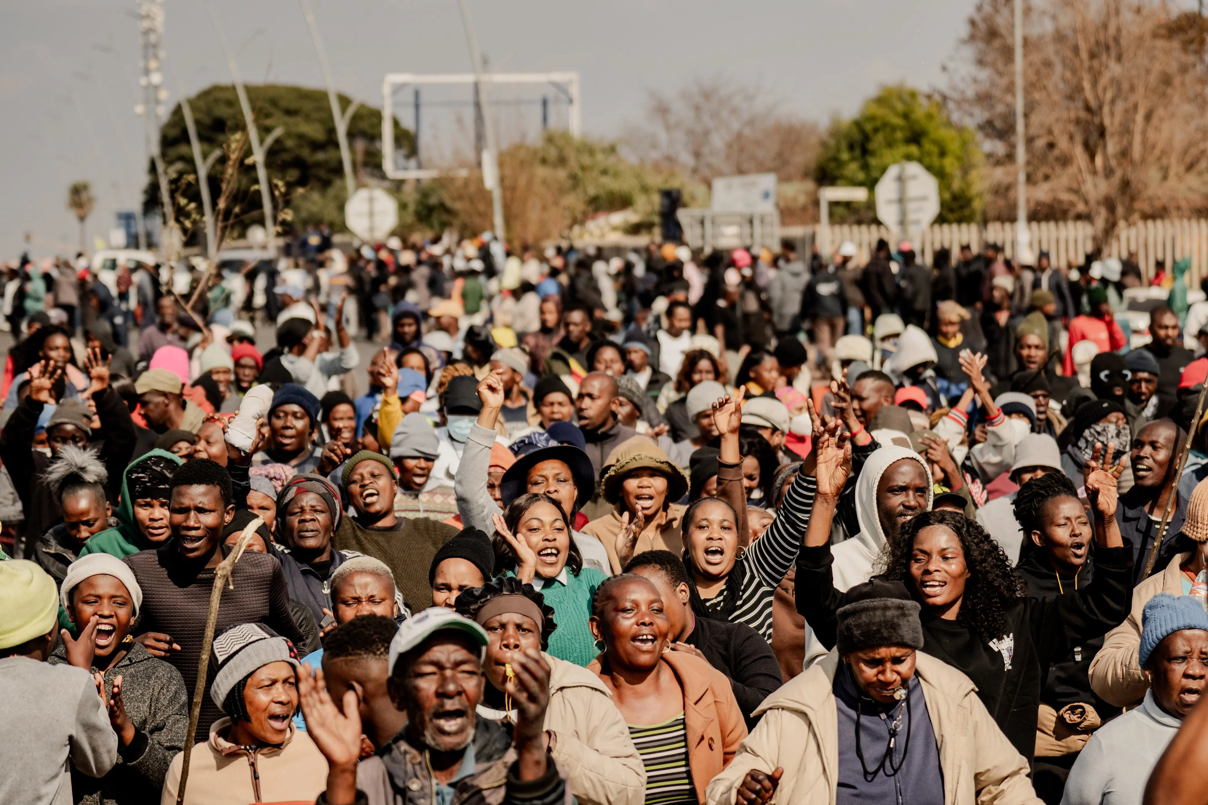 Tembisa residents protested over soaring electricity tariffs on 21 July 2025. Picture: Sphamandla Dlamini/EWN Tembisa residents protested over soaring electricity tariffs on 21 July 2025. Picture: Sphamandla Dlamini/EWN