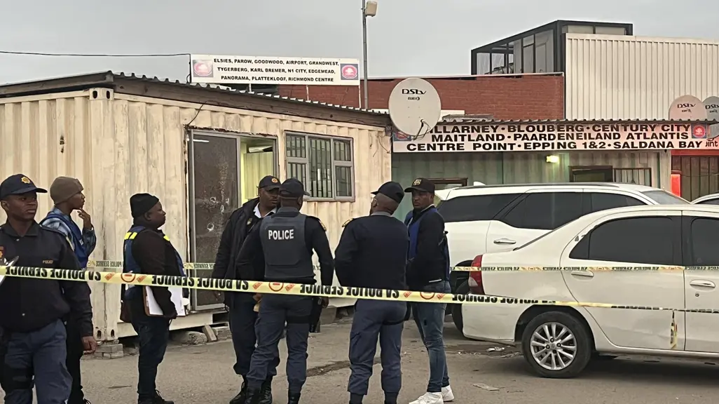 SANTACO Hazeldene shooting What was the primary cause of the shooting in the Cape Town taxi rank?