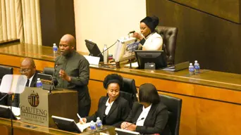 Gauteng Finance MEC to deliver budget subject to legislature's approval Gauteng Finance MEC to deliver budget subject to legislature's approval