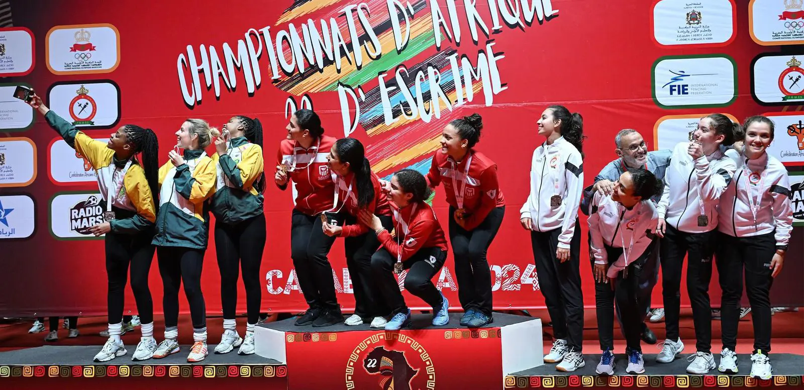 Phumza and Phakama Yantolo, identical twins from Khayelitsha, at the 2024 African Championships. Picture: Supplied. Phumza and Phakama Yantolo, identical twins from Khayelitsha, at the 2024 African Championships. Picture: Supplied.