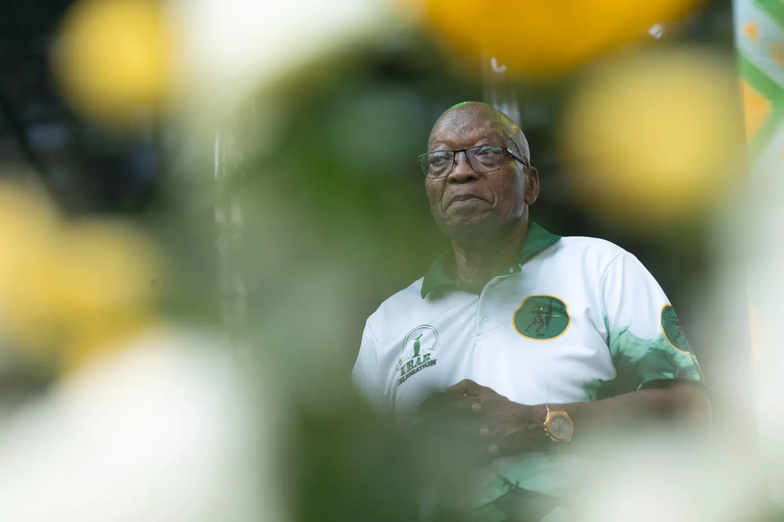 Former president and MK Party leader Jacob Zuma at Moses Mabhida stadium for the party’s first-anniversary celebration on 17 December 2024. Picture: Sphamandla Dlamini/EWN Former president and MK Party leader Jacob Zuma at Moses Mabhida stadium for the party’s first-anniversary celebration on 17 December 2024. Picture: Sphamandla Dlamini/EWN