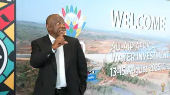 Ramaphosa urges African govts, financiers to up investment in water to prevent deepening crisis Ramaphosa urges African govts, financiers to up investment in water to prevent deepening crisis