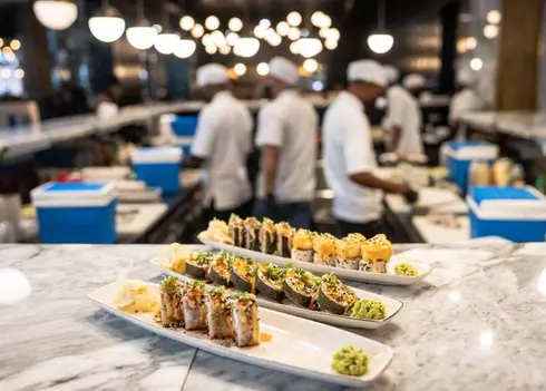 The Bigmouth chefs prepare a mouthwatering feast. Picture: Jacques Nelles/Eyewitness News The Bigmouth chefs prepare a mouthwatering feast. Picture: Jacques Nelles/Eyewitness News