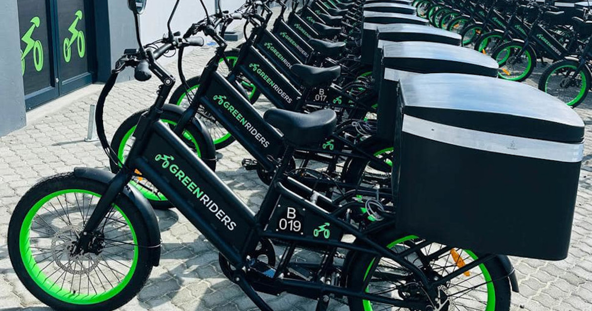 Hundreds of 'Green Riders' demonstrate eco-travel and micro-mobility in ...