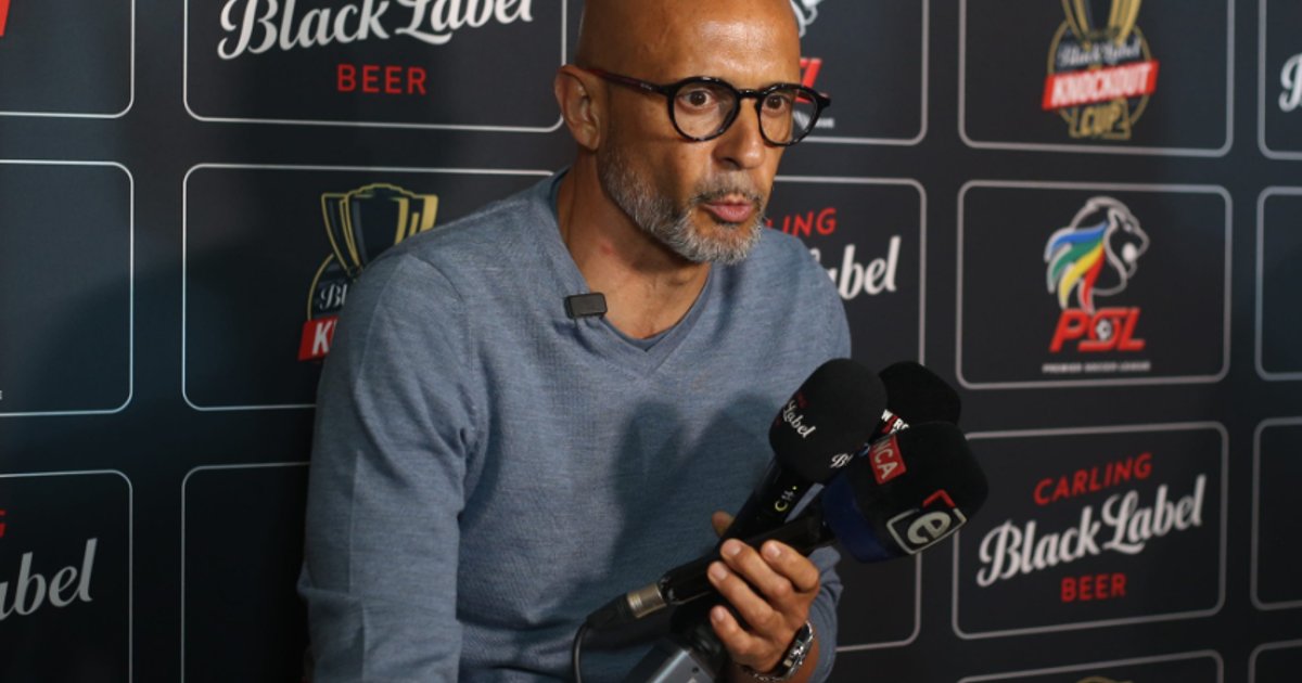 Cardoso: Sundowns wollen den Carling Knockout gewinnen.