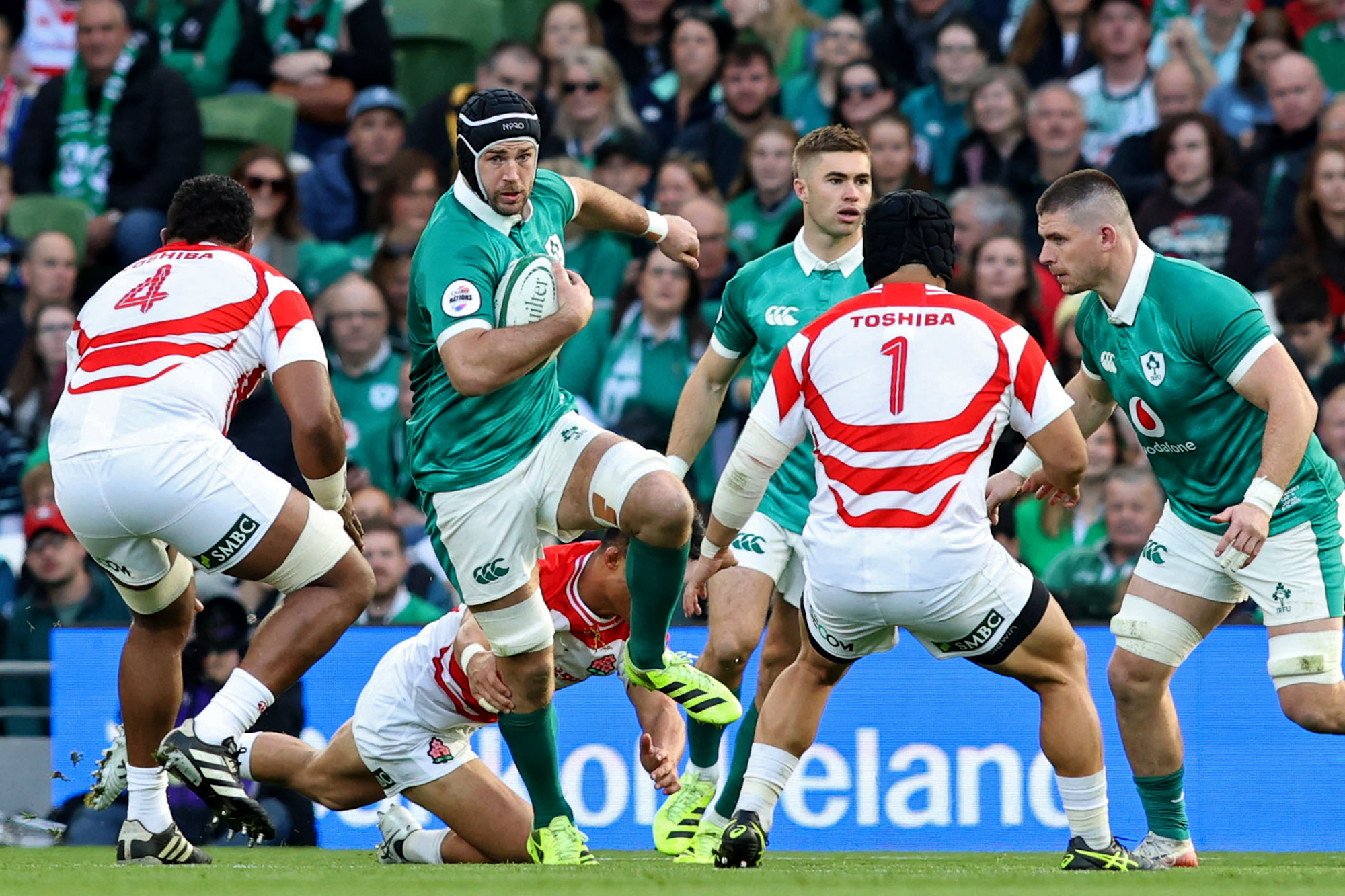 Ireland scramble to scrappy win over Japan